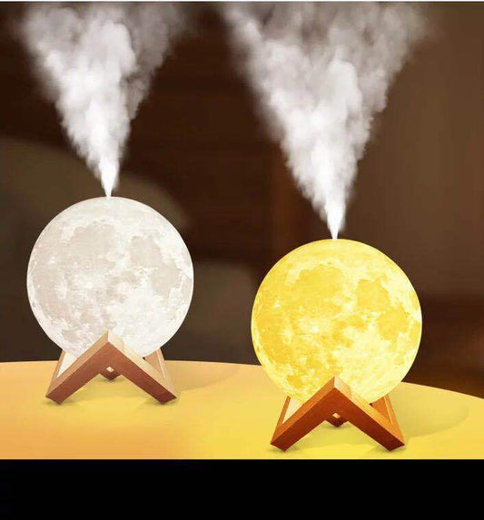 Lampe humidificateur Lune 3D à grande capacité